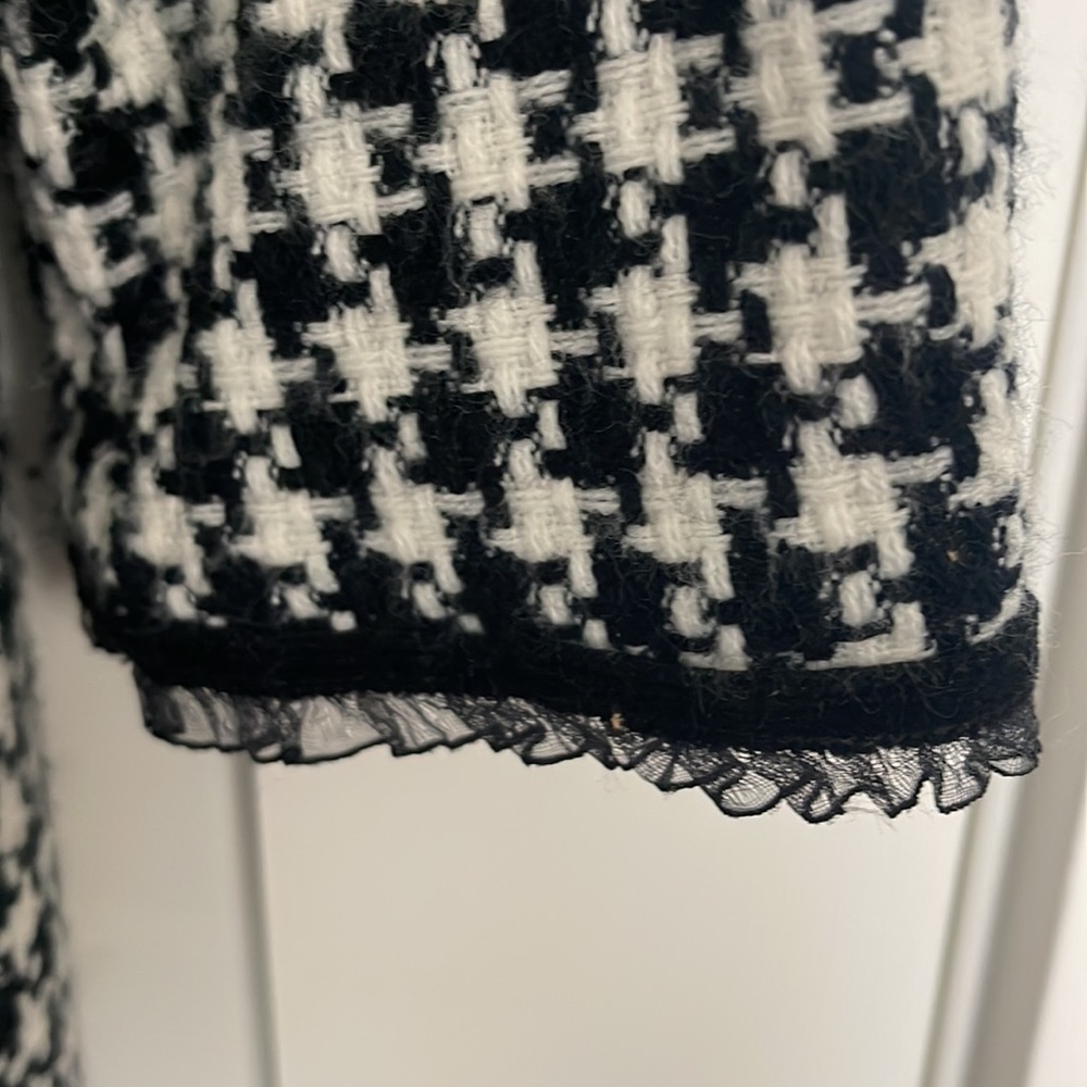 Houndstooth Long Jacket/Blazer - image 6
